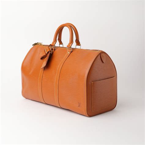 louis vuitton keepall cipango|LOUIS VUITTON Epi Keepall 45 Cipango .